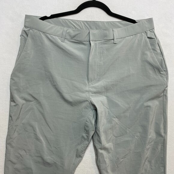 Fabletics Pants Mens XL Gray The Only Pant Slim Performance Chinos Golf NWD - Picture 1 of 10